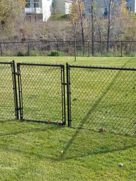 Chain link fence